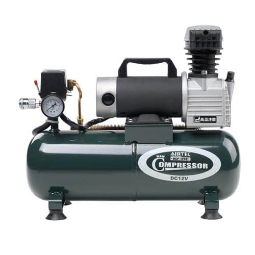 エスコ EA116PN-26 DC12V/187W エアーコンプレッサー(タンク8L) 1台 （ご注文単位1台）【直送品】