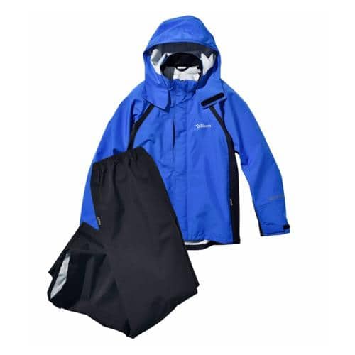 エスコ EA996XG-14A [3L] 透湿型レインウェアー(ゴアテックス/青) 1枚 （ご注文単位1枚）【直送品】