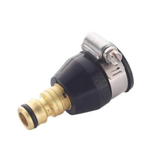 エスコ EA124LE-21 [真鍮製]万能ゴム口金(丸蛇口用) 1個 （ご注文単位1個）【直送品】