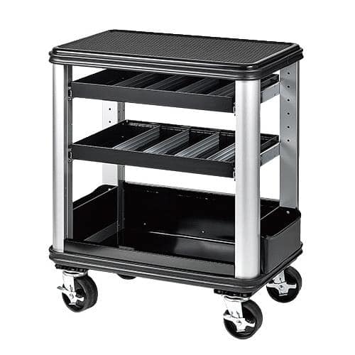 エスコ EA956AB-2A 670x420x770mm/2段 ツールステーション 1台 （ご注文単位1台）【直送品】