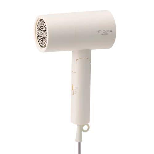 エスコ EA763AG-13 AC100V/1200W ヘアードライヤー(マイナスイオン/ホワイト) 1台 （ご注文単位1台）【直送品】