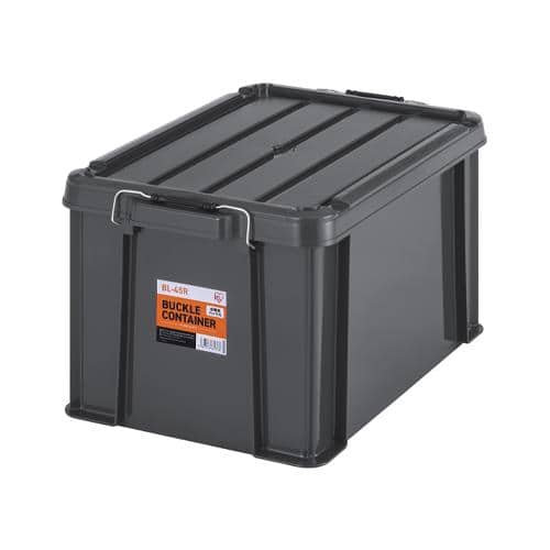 エスコ EA506AB-45AA 580x385x319mm 収納ケース(バックル付/チャコールグレー) 1個 （ご注文単位1個）【直送品】