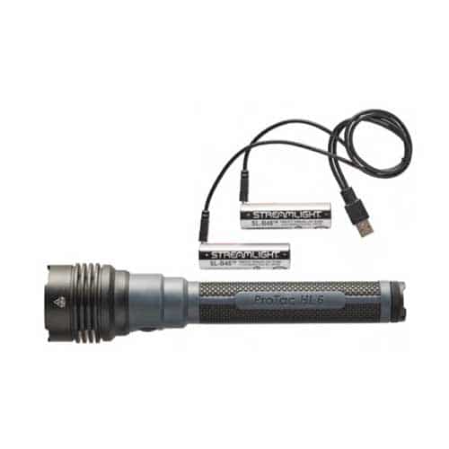 エスコ EA758SG-56 [充電式] フラッシュライト/LED(黒) 1個 （ご注文単位1個）【直送品】