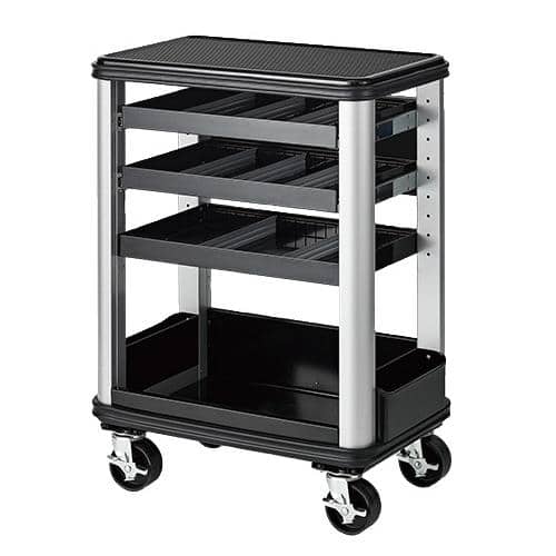 エスコ EA956AB-3 670x420x900mm/3段 ツールステーション 1台 （ご注文単位1台）【直送品】