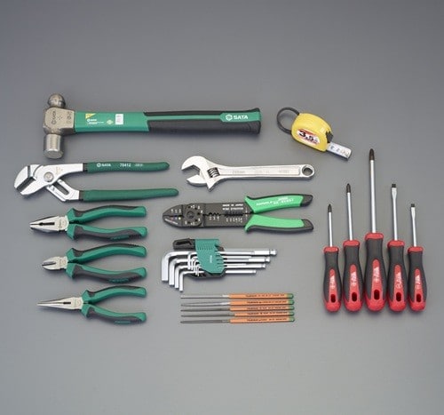 エスコ EA53-1 [27個組] 機械修理用工具セット 1セット （ご注文単位1セット）【直送品】