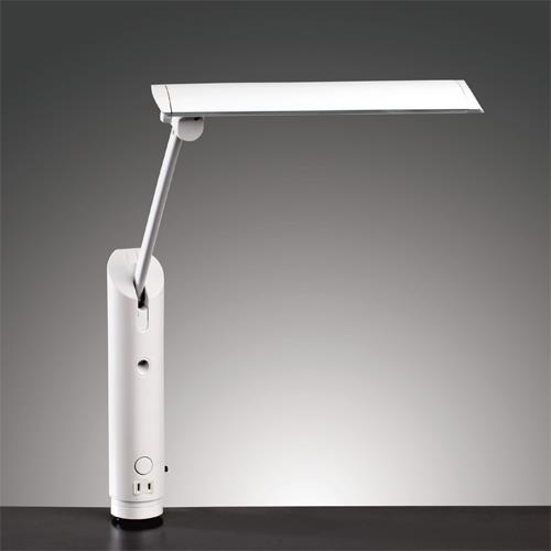 エスコ EA761XD-33A AC100V/4W 照明灯/LED(クランプ・卓上式/白) 1個 （ご注文単位1個）【直送品】