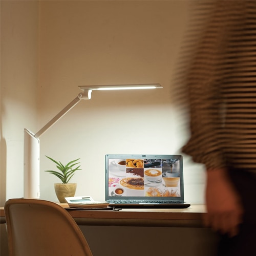 エスコ EA761XD-33A AC100V/4W 照明灯/LED(クランプ・卓上式/白) 1個 （ご注文単位1個）【直送品】