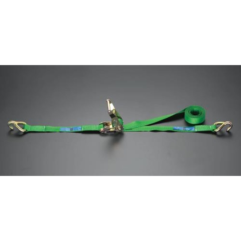 エスコ EA982CB-6 35mmx6.0m/660kgベルト荷締機(ラチェット式) 1個（ご注文単位1個）【直送品】