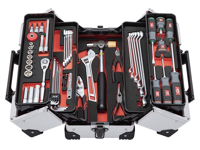 エスコ EA612SB-38E [56個組]工具セット 1セット （ご注文単位1セット）【直送品】