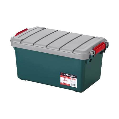 エスコ EA506LC-40AA 639x370x319mm 収納ボックス(バックル付) 1個 （ご注文単位1個）【直送品】