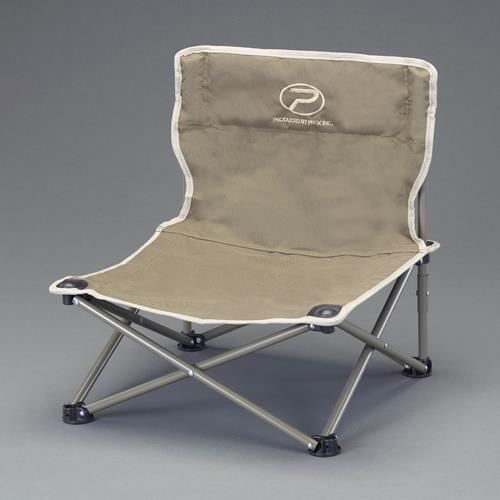 エスコ EA913YD-63A 450x450x490mm ポータブルチェアー(オリーブカーキ) 1台 （ご注文単位1台）【直送品】