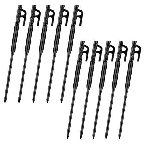 エスコ EA915DL-73 φ10x400mm ペグ(鍛造スチール製/10本) 1組 （ご注文単位1組）【直送品】