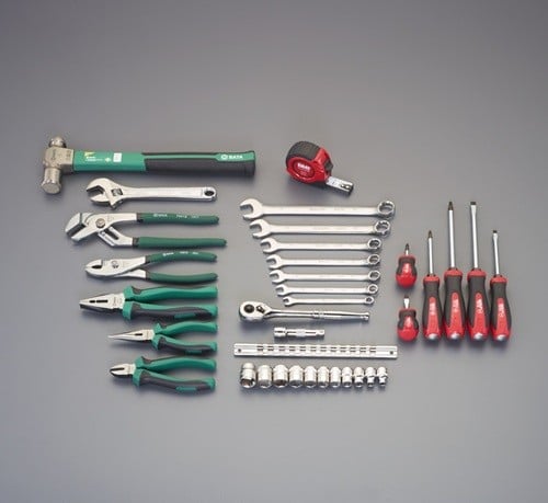 エスコ EA612SF-11F [36個組] 設備メンテナンス用工具セット 1セット （ご注文単位1セット）【直送品】