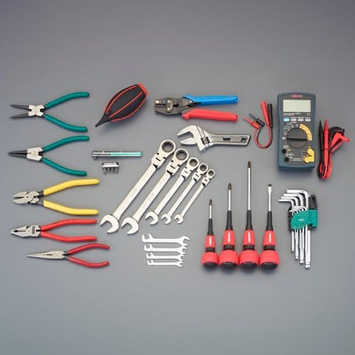 エスコ EA612SF-22 [36個組]エレベーター保守用工具セット 1セット （ご注文単位1セット）【直送品】