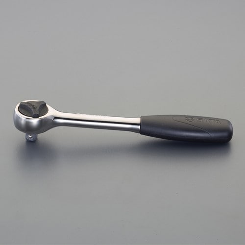 エスコ EA687BR-2A 3/8DRx200mm ラチェットハンドル 1本 （ご注文単位1本）【直送品】