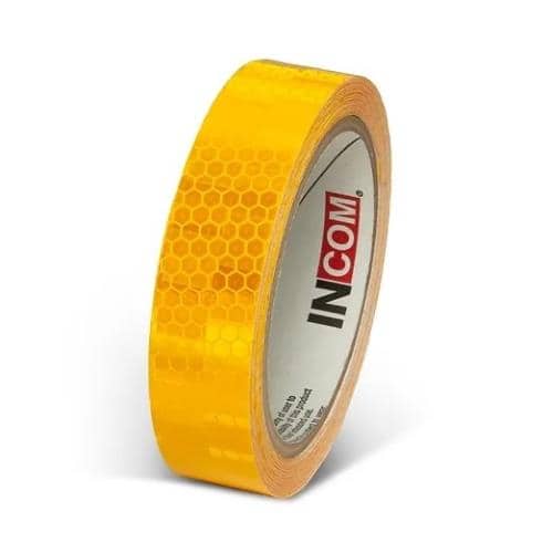 エスコ EA983GA-43A 25mmx9.1m 反射テープ(エンジニアグレード)(黄) 1巻 （ご注文単位1巻）【直送品】