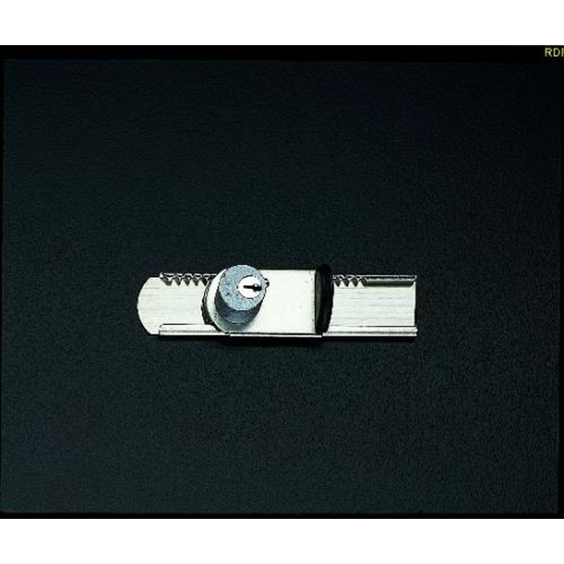 エスコ EA983TX-3 窓サッシ補助錠(鍵付/レール付) 1個（ご注文単位1個）【直送品】