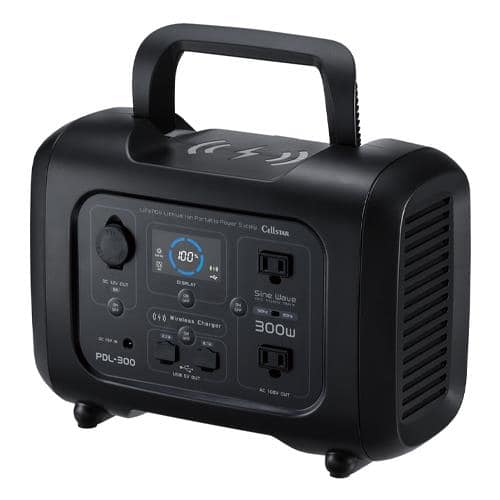 エスコ EA812HB-71 307.2Wh/ 280W ポータブル電源 1台 （ご注文単位1台）【直送品】