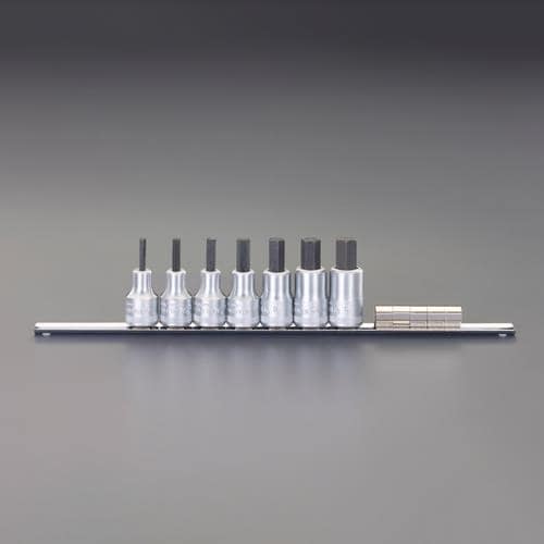 エスコ EA617ZL-0A 1/2DR/4-14mm [INHEX]ビットソケット 1セット （ご注文単位1セット）【直送品】