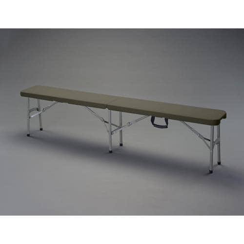 エスコ EA956XE-103A 1830x280x440mm 折畳ロングベンチ(OD/樹脂座面) 1台 （ご注文単位1台）【直送品】