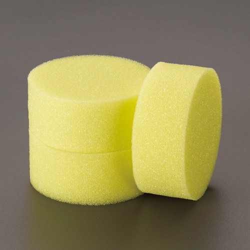 エスコ EA928AG-60A 93x38 カーワックススポンジ(3個) 1束 （ご注文単位1束）【直送品】