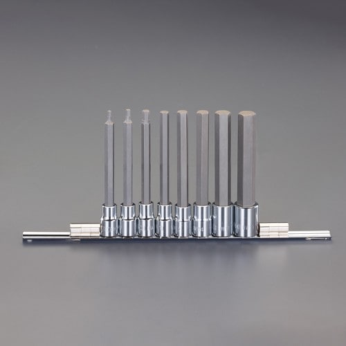 エスコ EA617GT-300B 1/2DR/4-19mm/150mm [INHEX]ビットツソケットセット 1セット （ご注文単位1セット）【直送品】
