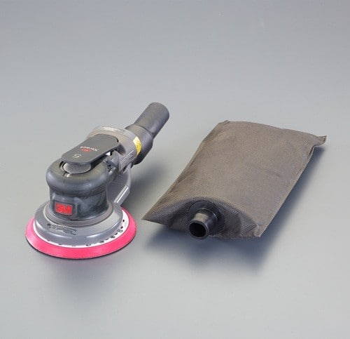 エスコ EA162MB-1 12、000rpm/125mm エアーサンダー/吸塵式 1台 （ご注文単位1台）【直送品】