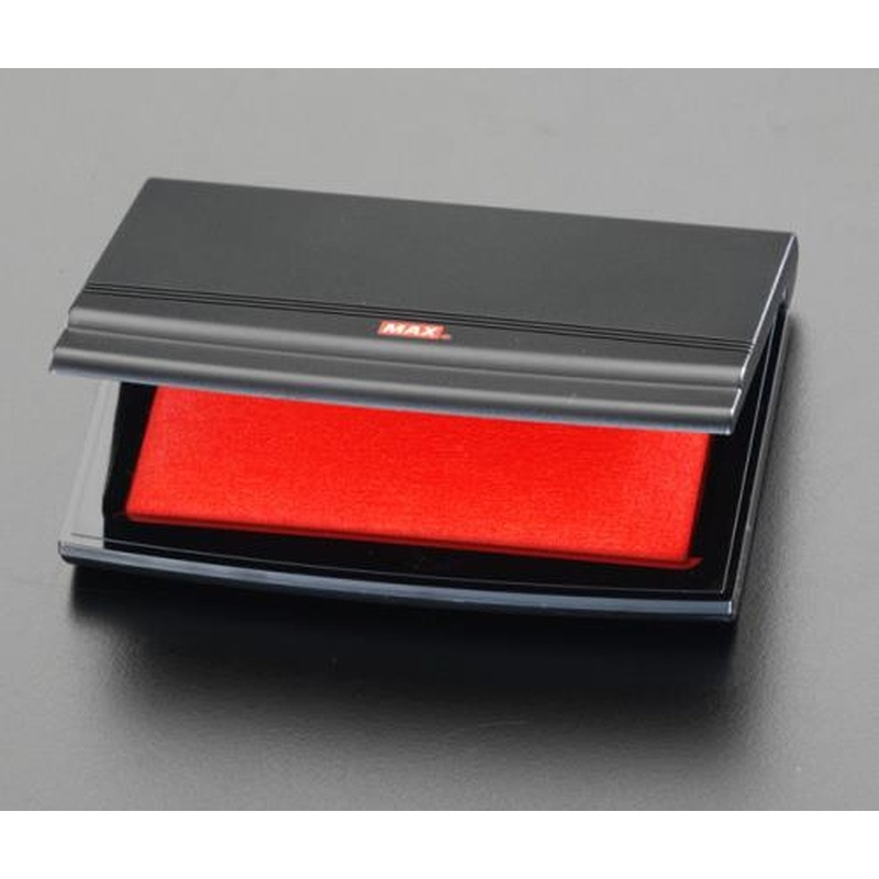 エスコ EA762AD-9 125x92x18mm角形朱肉 1個(ご注文単位1個)【直送品】