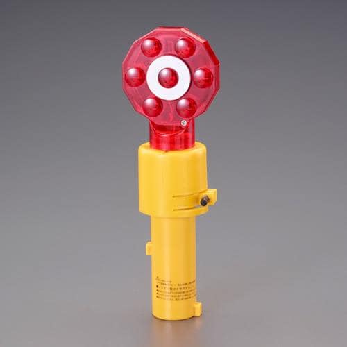 エスコ EA983FS-72A [単1x2本] LED現場保安灯(夜間自動点滅) 1個 （ご注文単位1個）【直送品】