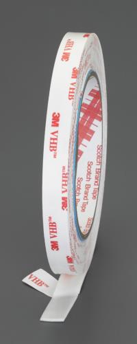 エスコ EA943VJ-23A 12mmx4m 両面テープ(超強力/多用途) 1個 （ご注文単位1個）【直送品】