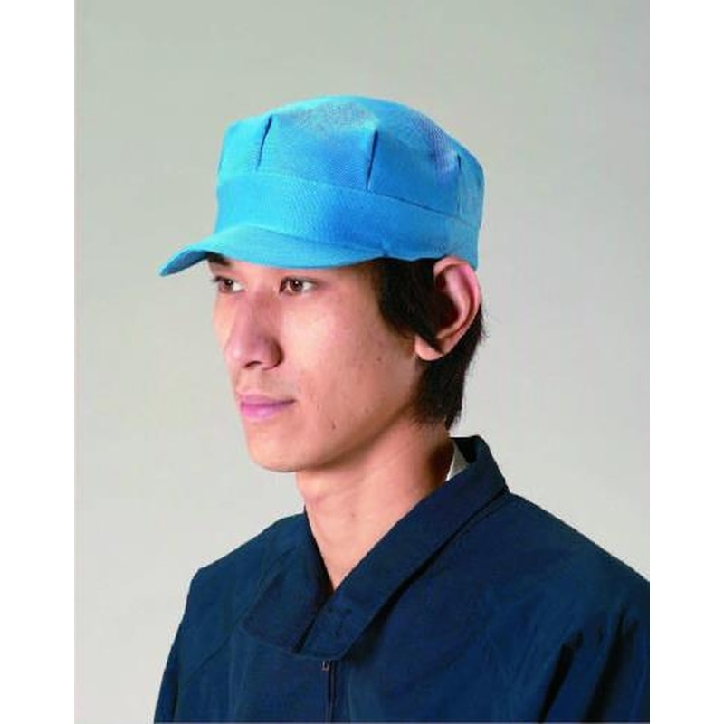 エスコ EA915E-23[LL]作業用キャップ(ブルー) 1個（ご注文単位1個）【直送品】