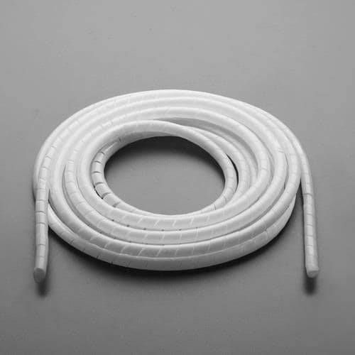 エスコ EA944BX-201 9.0mmx 5m スパイラルチューブ(フッ素樹脂/乳白色) 1巻 （ご注文単位1巻）【直送品】