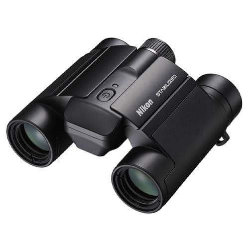 エスコ EA757AG-36A x10/25mm 双眼鏡(手振れ防止/コンパクト) 1個 （ご注文単位1個）【直送品】