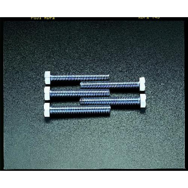 エスコ EA949HB-164 M16x60mm六角頭全ねじボルト(ユニクロメッキ/5本) 1個（ご注文単位1個）【直送品】