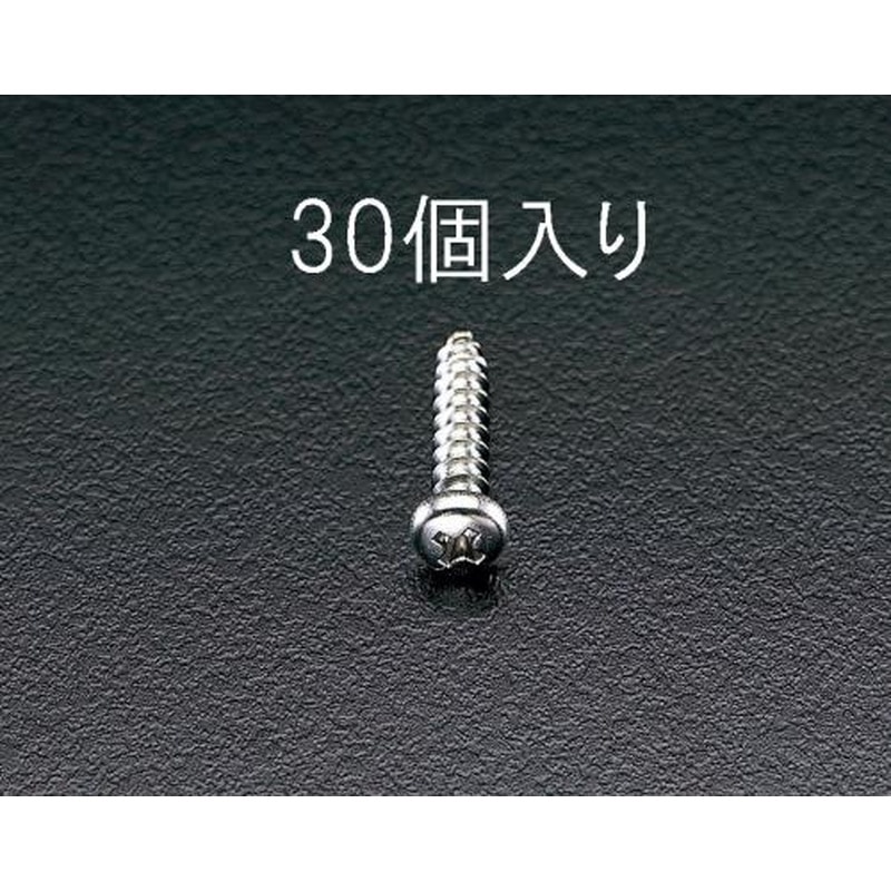エスコ EA949ES-47 4x50mm鍋頭タッピングビス(ステンレス製/30本) 1個（ご注文単位1個）【直送品】