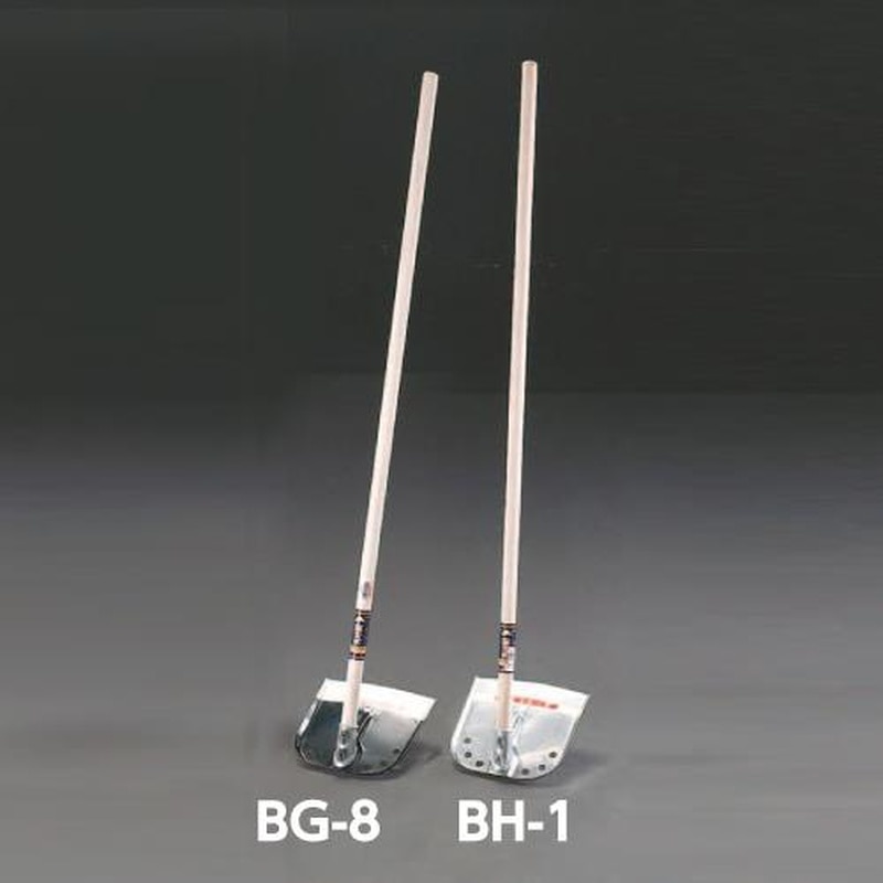 エスコ EA650BG-8 235x240x1200mmジョレン(全鋼・木柄) 1個(ご注文単位1個)【直送品】