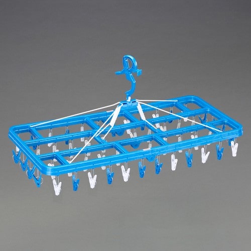 エスコ EA928CY-19 870x400x425mm 洗濯ハンガー 1個 （ご注文単位1個）【直送品】