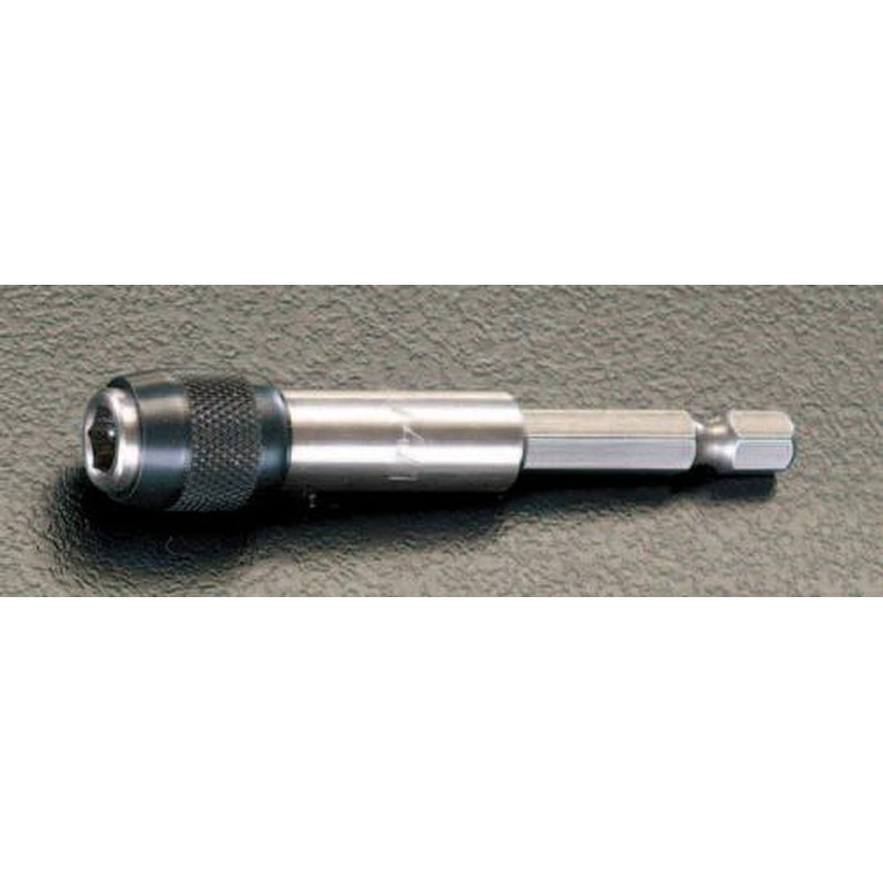 エスコ EA611AX-15 1/4”Hex/77mmビットホルダー(M・クイック) 1個（ご注文単位1個）【直送品】
