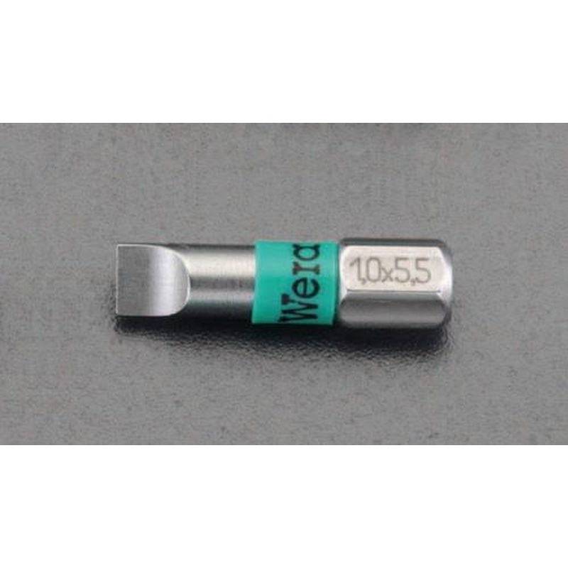 エスコ EA611AC-52 0.8x5.5/25mm［-]ドライバービット(Bi-TORSION) 1個（ご注文単位1個）【直送品】