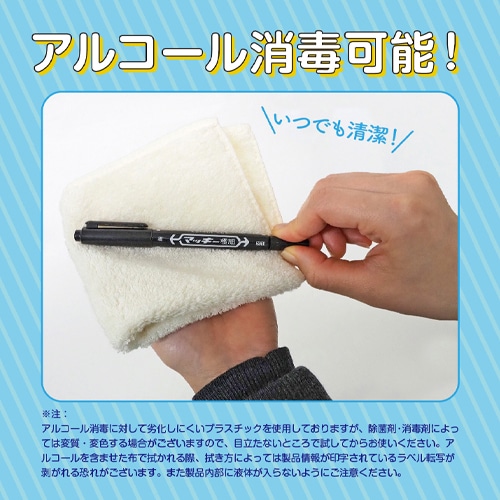 エスコ EA765BV-22A [黒/細字] 油性マーカー(10本) 1箱 （ご注文単位1箱）【直送品】