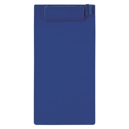 エスコ EA762DA-63 232x108mm/伝票サイズ クリップボード(ネイビー) 1枚 （ご注文単位1枚）【直送品】