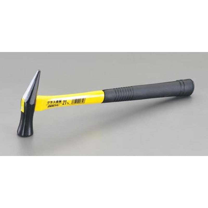 エスコ EA575YG-2 225g/28mm先切ハンマー(ファイバーグラス柄) 1個（ご注文単位1個）【直送品】