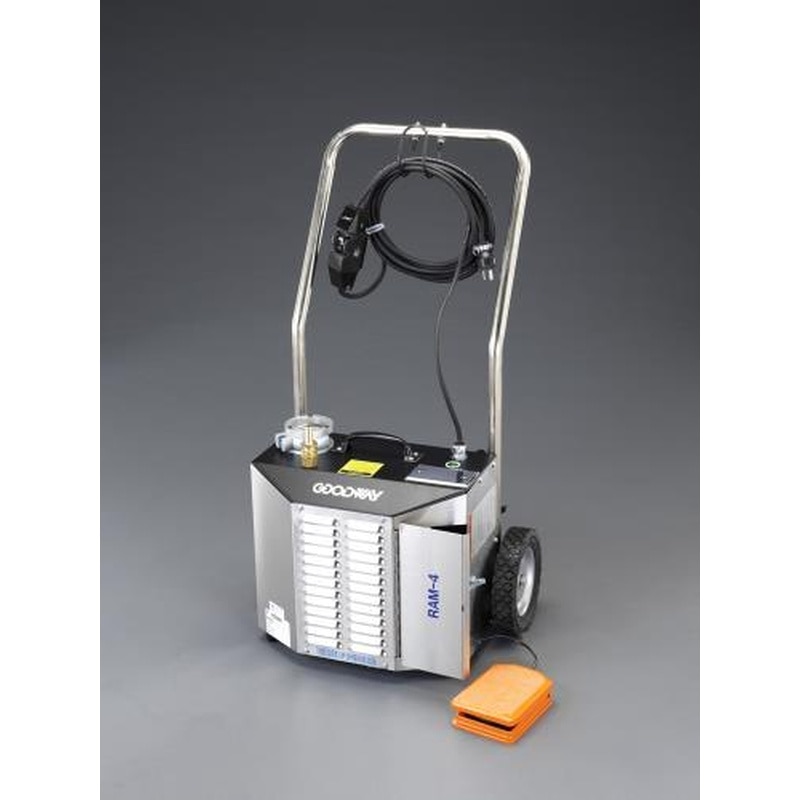 エスコ EA115G-60A 115v/0.40kW-60Hz電動チューブクリーナー 1個（ご注文単位1個）【直送品】