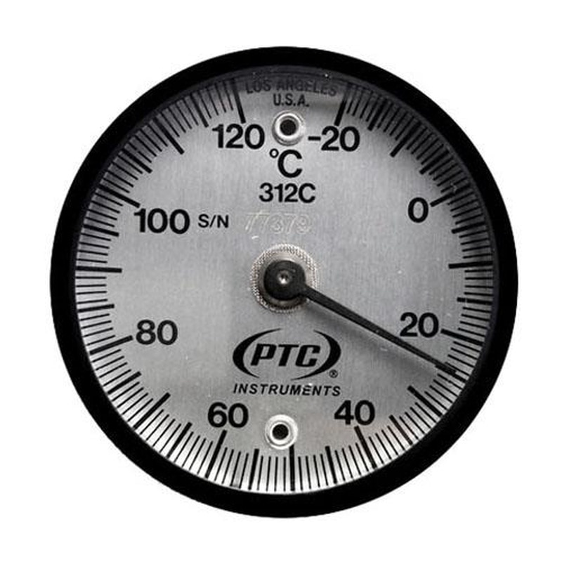 エスコ EA722Y-120 -20゜C~120℃表面温度計(マグネット付) 1個（ご注文単位1個）【直送品】