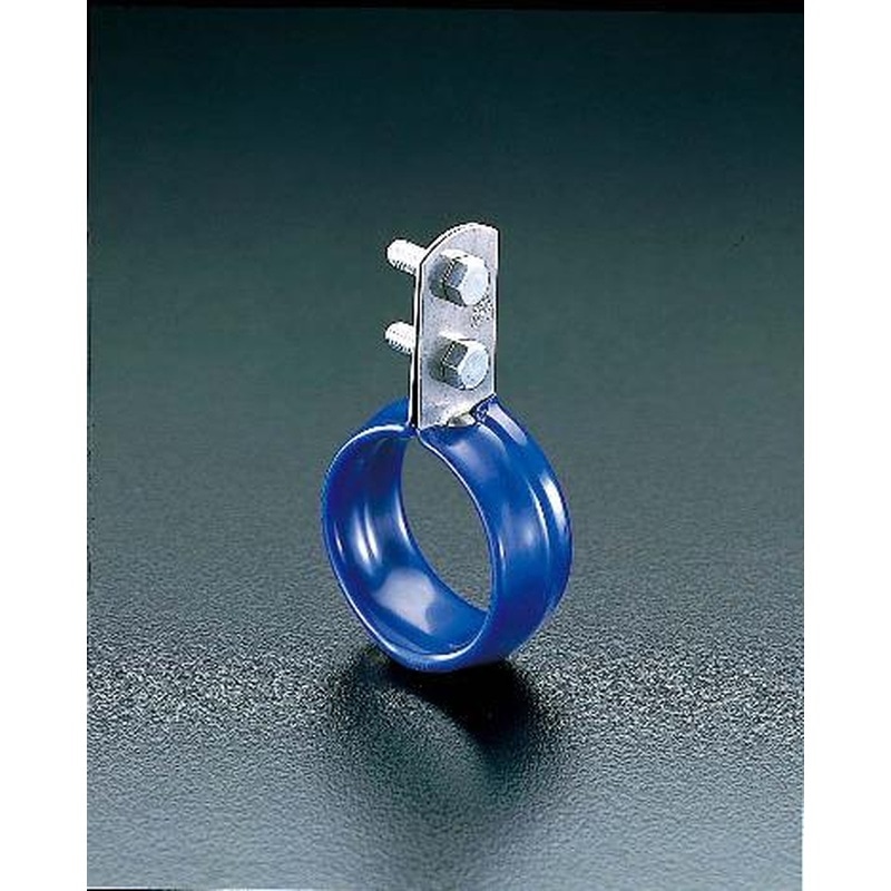 エスコ EA440CH-13 15.88mmステンレス管用立バンド(5個) 1個（ご注文単位1個）【直送品】