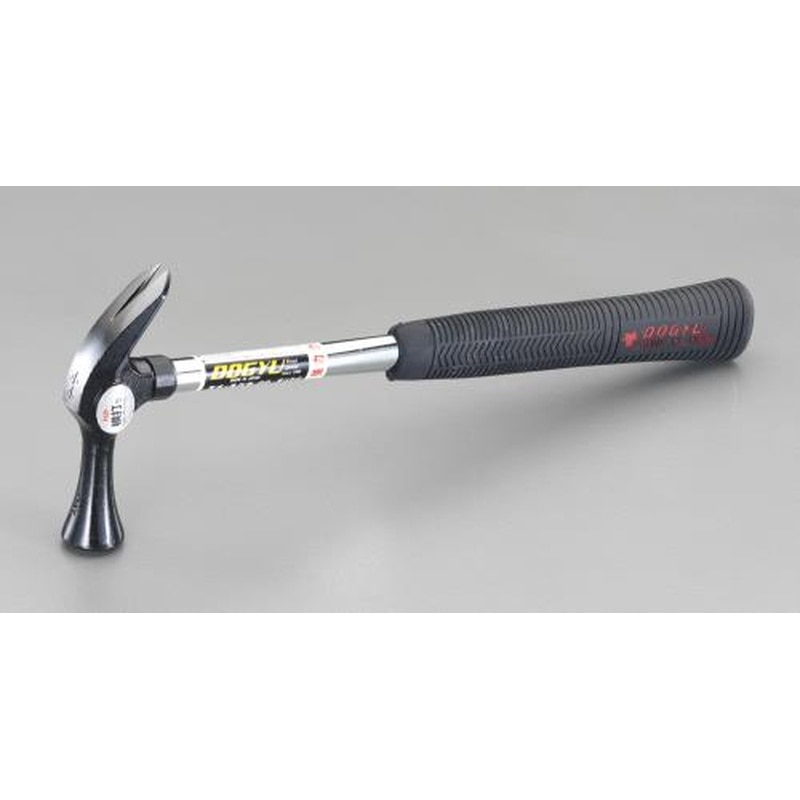エスコ EA575YD-1 25mm/440gネイルハンマー(Sパイプ柄) 1個（ご注文単位1個）【直送品】