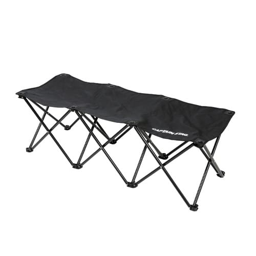 エスコ EA913YD-70 1230x450x400mm ベンチ(ポータブル/ブラック) 1個 （ご注文単位1個）【直送品】