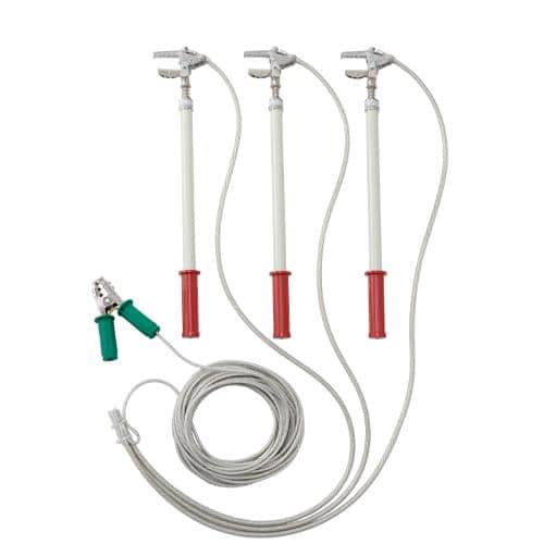 エスコ EA707DW-13A 34.5KV アースクリップ(キュービクル万能用) 1組 （ご注文単位1組）【直送品】