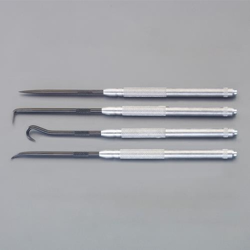 エスコ EA566DA-2 4本組けがき針フックセット 1個(ご注文単位1個)【直送品】