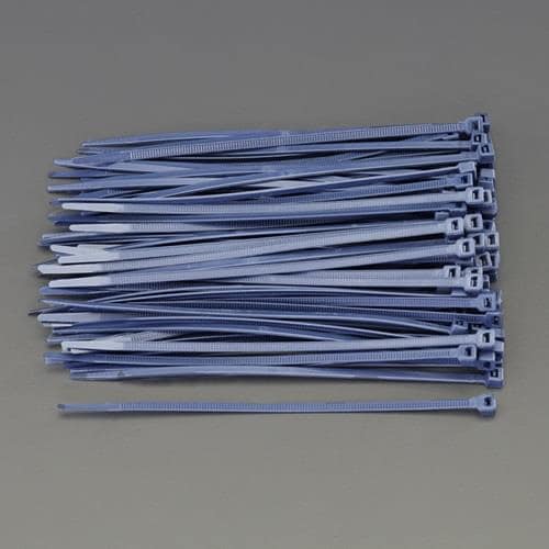 エスコ EA475FT-110 100x2.5mm 結束バンド(金属・X線検出用/100本 1袋 （ご注文単位1袋）【直送品】